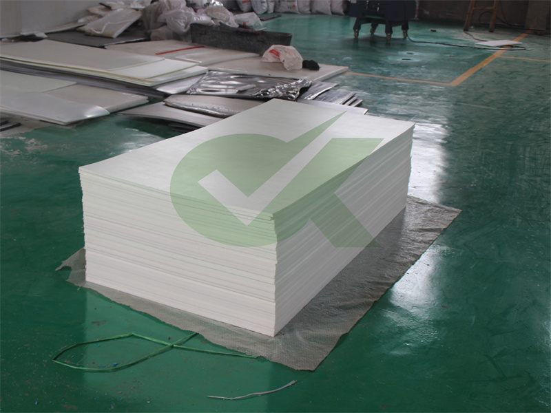 3/4 machinable high density plastic board export