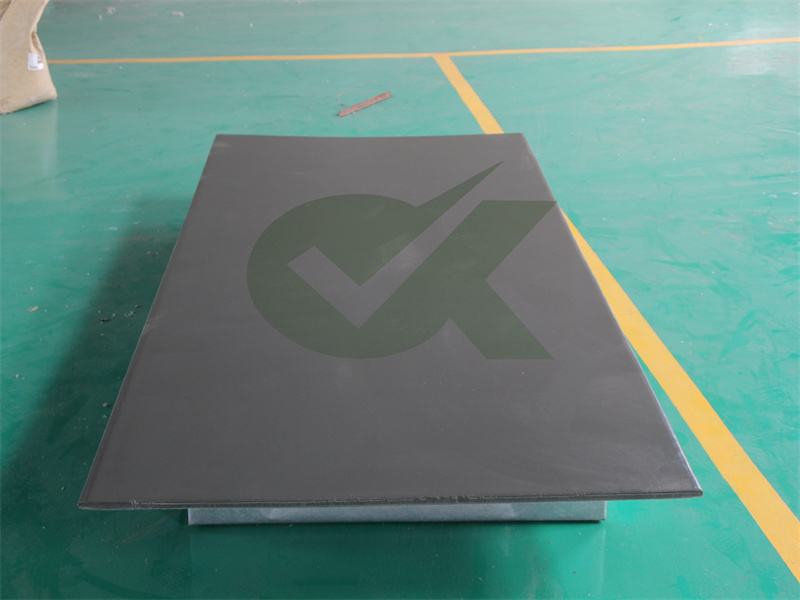 blue hdpe pad for Engineering parts-Cus-to-size HDPE sheets 