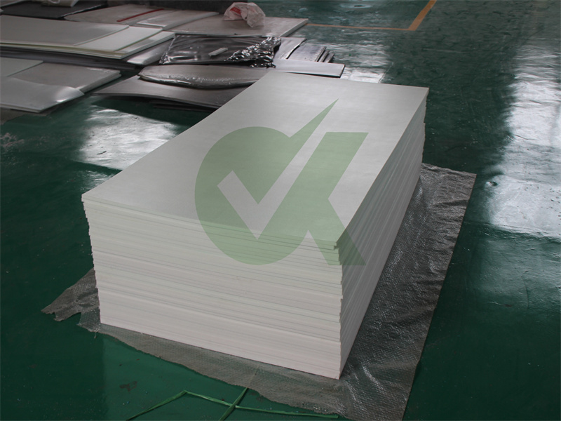 3/4 machinable HDPE board exporter