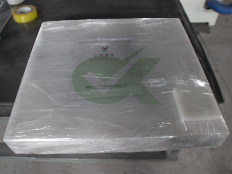 8mm uv resistant high density plastic sheet for Rail 