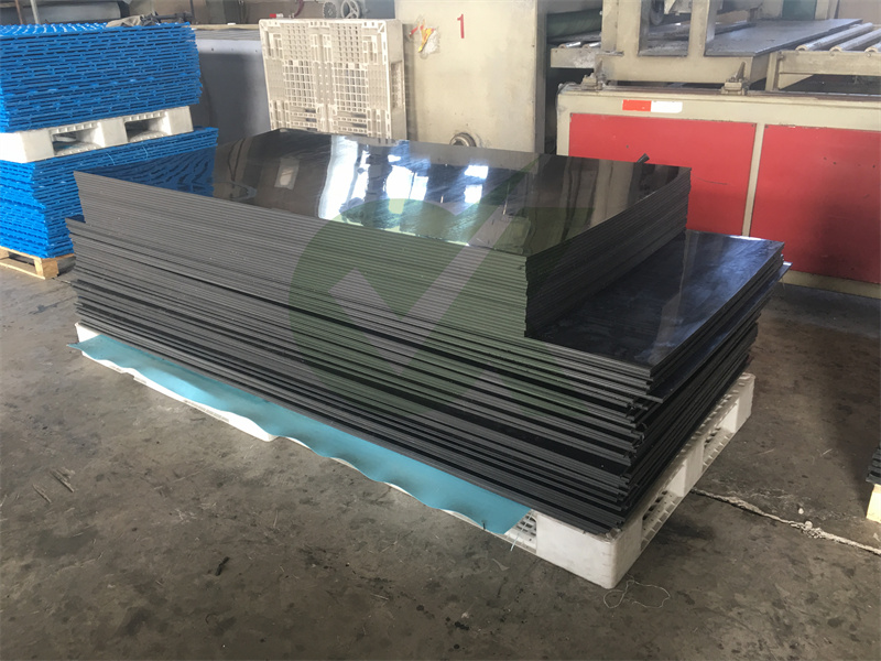 blue HDPE board 5/8 application-Cus-to-size HDPE sheets 