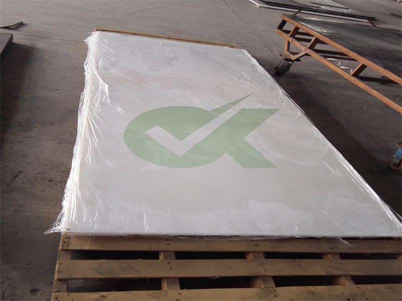 white customized size HDPE sheets factory