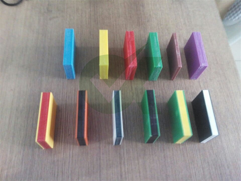 recycled 6mm two color hdpe plate price