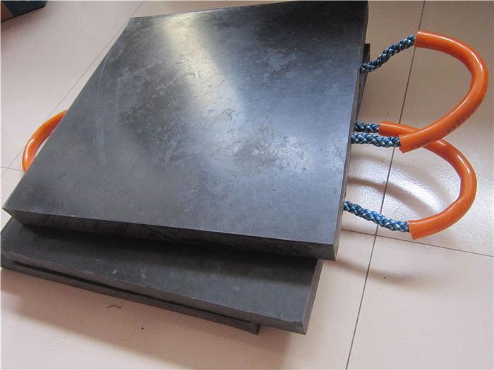 HDPE crane support pad