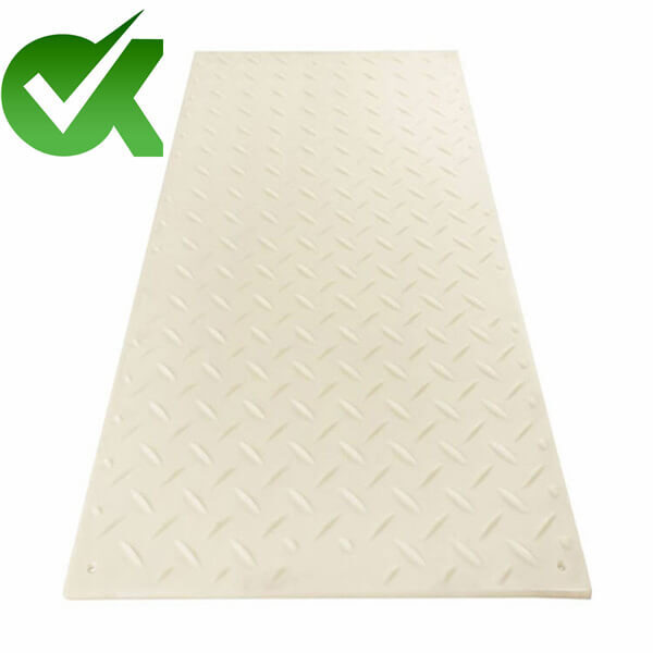 Construction Mud 12.7mm White Temporary Road Ground Protection Construction Mats