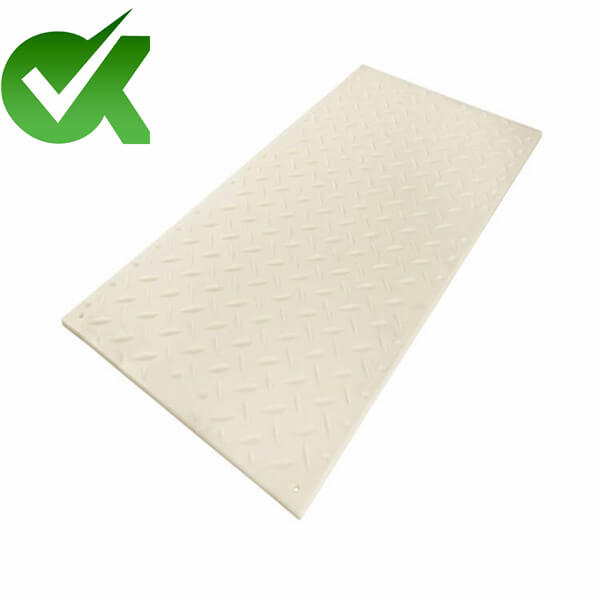 Construction Mud 12.7mm White Temporary Road Ground Protection Construction Mats