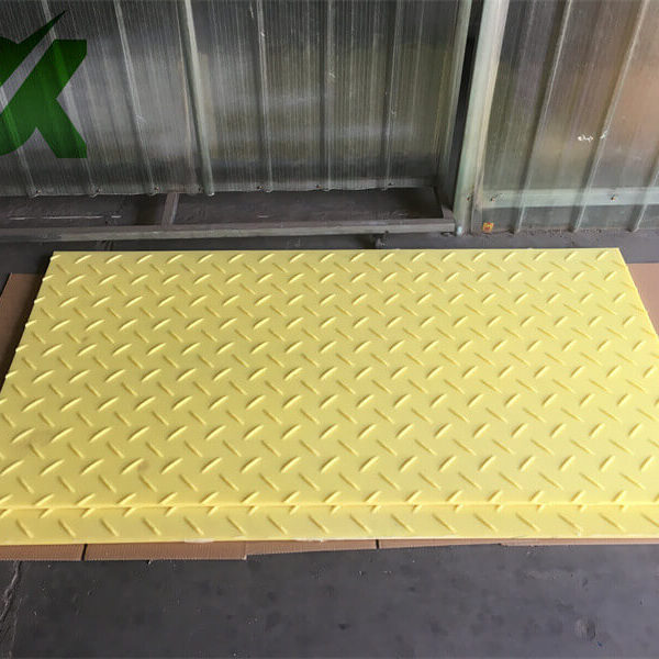 High quality plastic ground protection mats 3×8